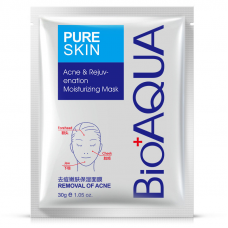 Тканевая маска для лица BIOAQUA Pure Skin Mask против воспалений и акне 30 г