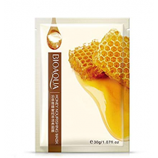 Тканинна маска для обличчя BIOAQUA Honey Nourishing Mask з екстрактом меду 30 г