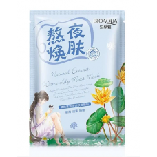 Тканинна маска для обличчя BIOAQUA Natural Extract Water Lily Moist Mask із екстрактом водяної лілії 30 г