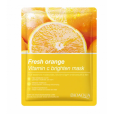 Маска для лица BIOAQUA Fresh Orange Vitamin C Brighten Mask с экстрактом апельсина 25 г