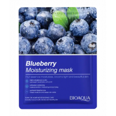 Маска для обличчя BIOAQUA Blueberry Moisturizing Mask з екстрактом чорниці зволожуюча 25 г