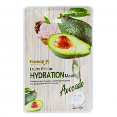 Тканинна маска Wokali Avocado Fruits Gelato Hydration Mask з екстрактом авокадо HA-3010 30 мл