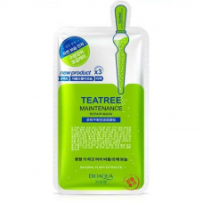 Тканинна маска для обличчя BIOAQUA New Tea Tree Maintenance з екстрактом чайного дерева 30 г