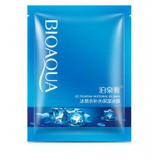 Маска для обличчя тканинна BIOAQUA Ice Fountain Whitening Mask охолоджуюча 30 гр