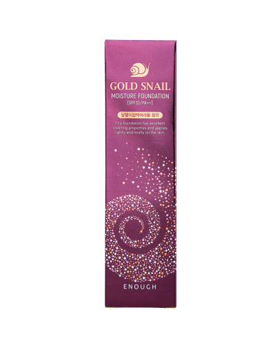 Тональний крем Enough Gold Snail Moisture Foundation SPF 30 №13