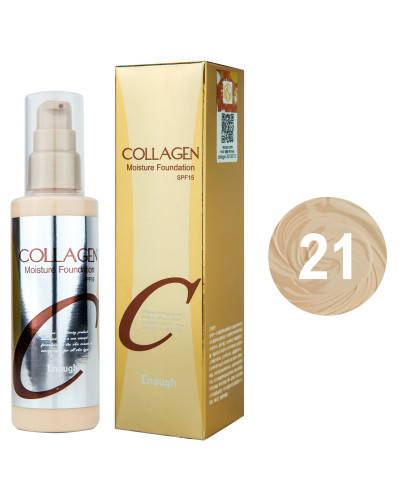 Тональний крем Enough Collagen Moisture Foundation SPF 15 №21